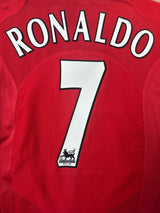 Authentic Ronaldo #7 Manchester United 2004-06 Home Football