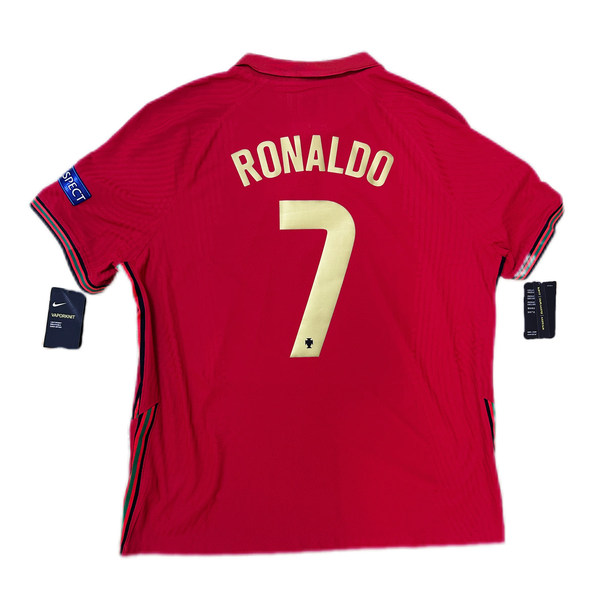 Authentic Ronaldo #7 Portugal 2020-21 Away Football