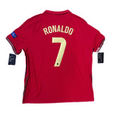 Authentic Ronaldo #7 Portugal 2020-21 Away Football