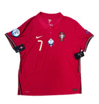 Authentic Ronaldo #7 Portugal 2020-21 Away Football