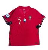 Authentic Ronaldo #7 Portugal 2020-21 Away Football