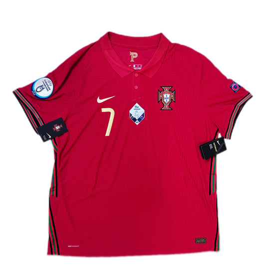 Authentic Ronaldo #7 Portugal 2020-21 Away Football