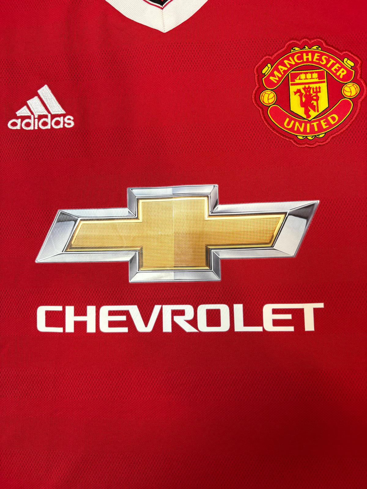 Authentic Schweinsteiger #31 Manchester United 2015-16 Home Football