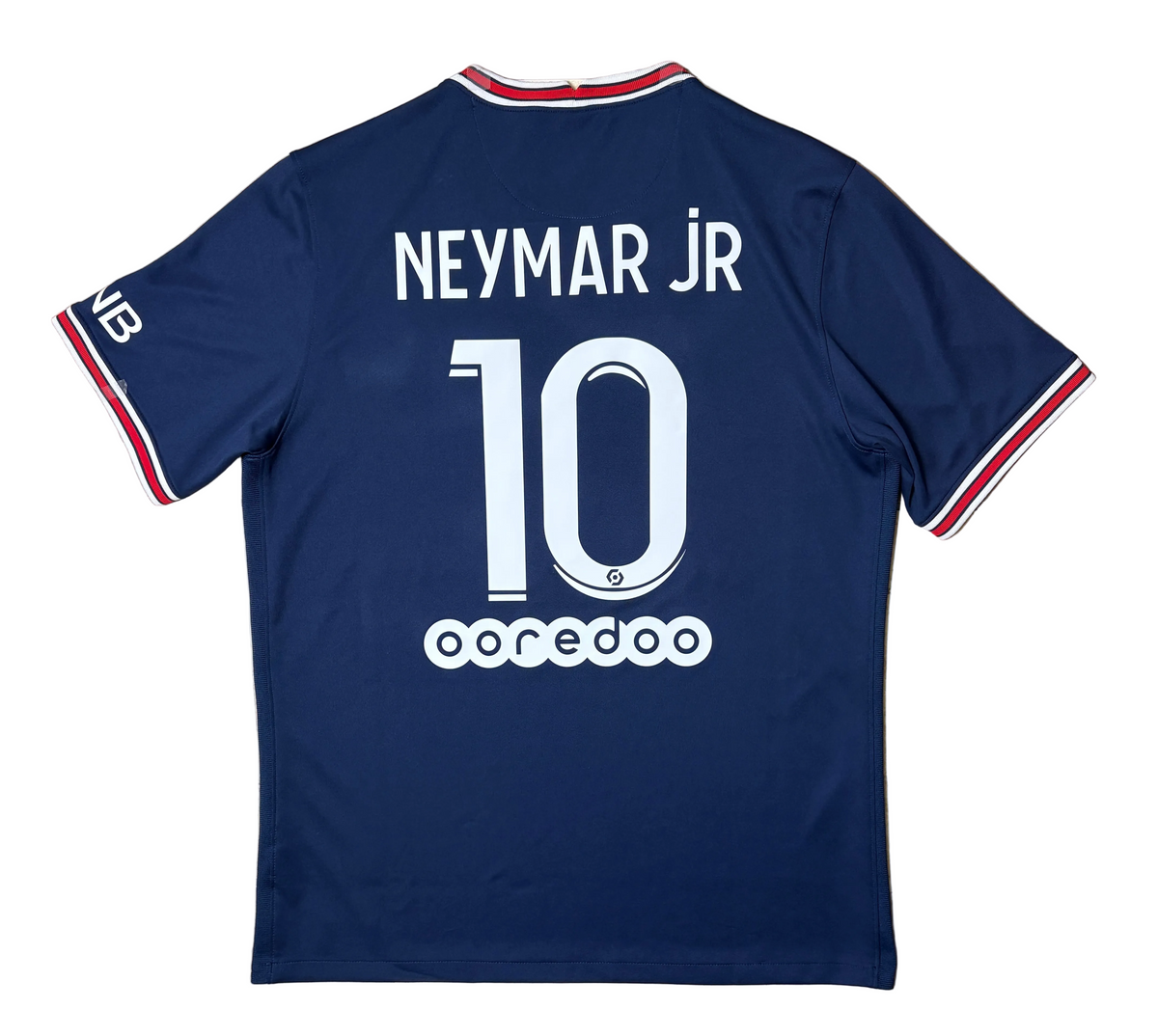 Authentic #10 Neymar PSG 2021/22 Home Football