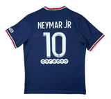 Authentic #10 Neymar PSG 2021/22 Home Football