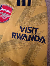 Authentic Saka #77 Arsenal 2019/20 Away football