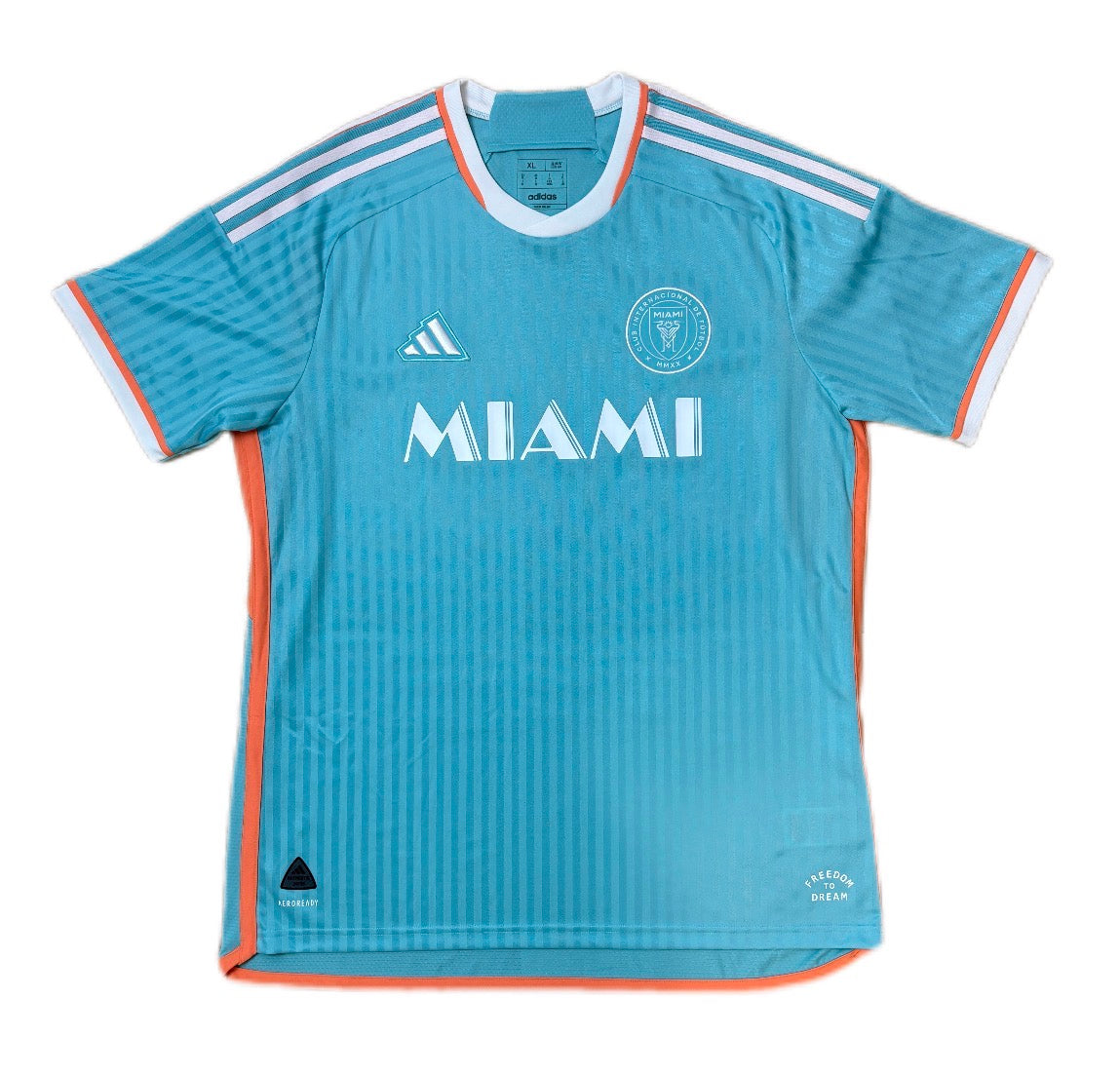 Maillot de football authentique #10 Messi Inter Miami 2024/25, troisième maillot