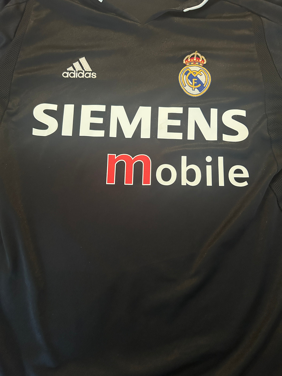 Authentic Zidane #5 Real Madrid 2004-05 Away Football