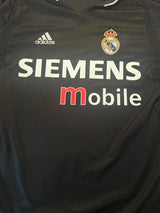 Authentic Zidane #5 Real Madrid 2004-05 Away Football