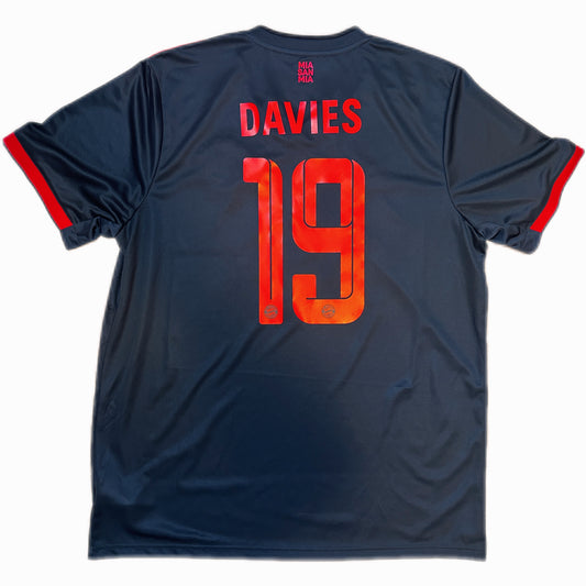 Authentic Davies #19 FC Bayern 2022-23 Third Football