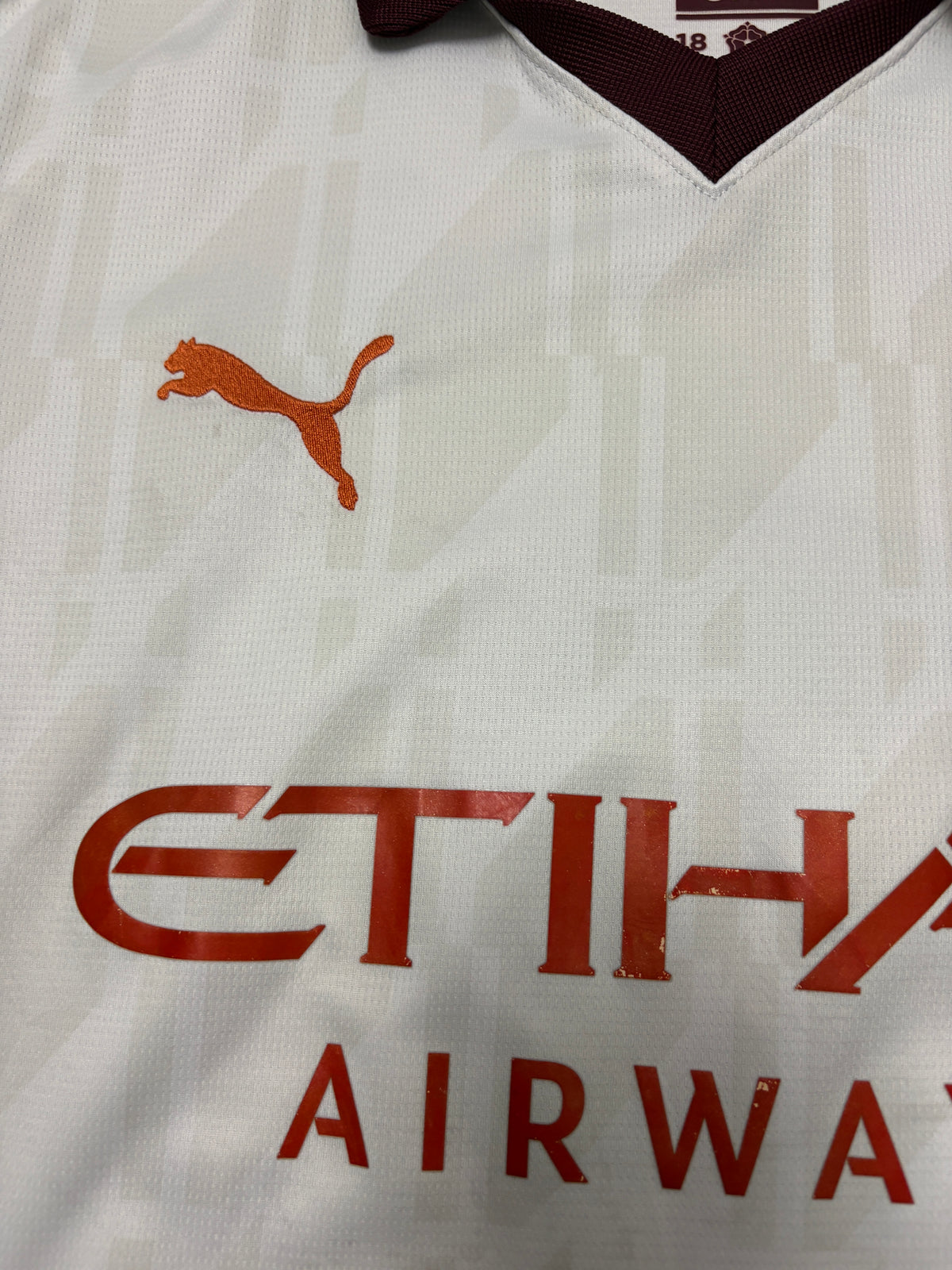 Authentic Haaland #9 Manchester City 2023/24 Away football