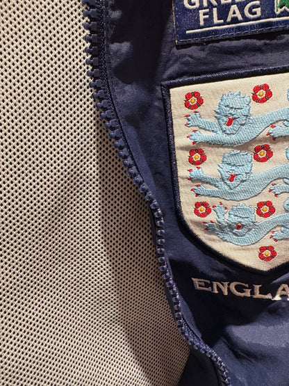 Vintage England Green Flag 1996/98 windbreaker jacket