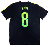 Authentic Xavi #8 Spain 2013-15 Away Football