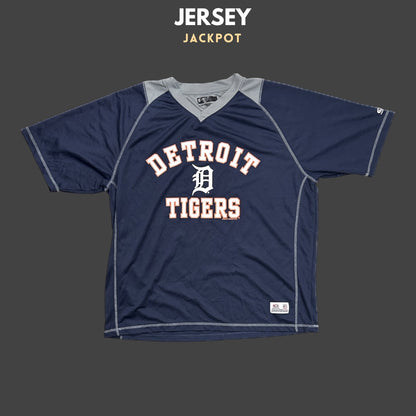 Vintage Detroit Tigers Baseball Shirt Navy Men‰۪s 2XL