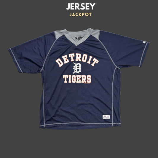 Vintage Detroit Tigers Baseball Shirt Navy Men‰۪s 2XL