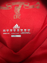 Authentic Gerrard #8 2010-11 Liverpool home Football