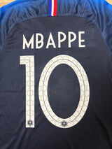 Authentic #10 Mbappe  France 2018-19 Home Football