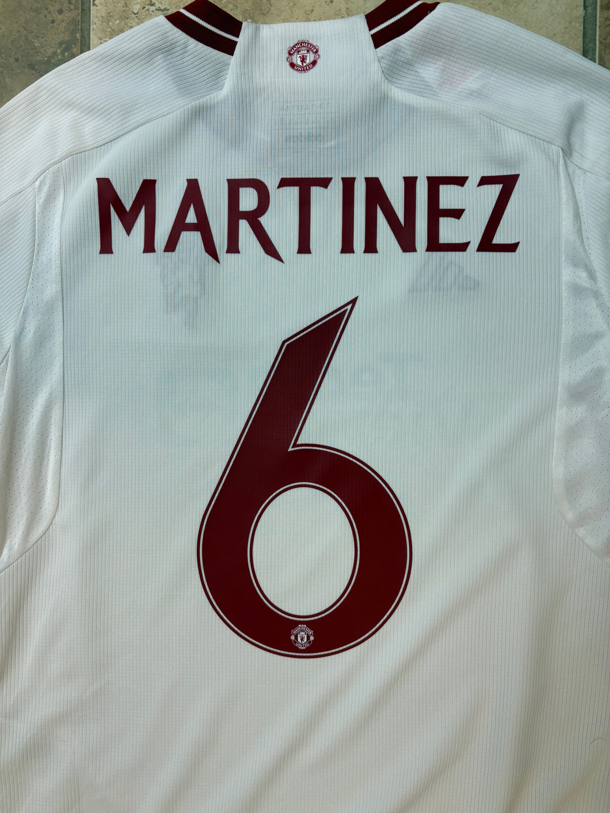 Authentic Martinez #6 Manchester United 2023-24 Third Football