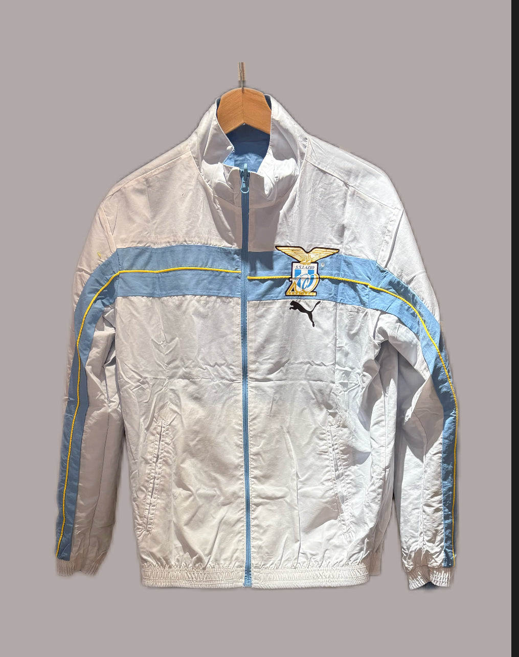 Veste de survêtement réversible Lazio vintage 2000-01