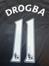 Authentic Drogba #11 Chelsea 2008-09 Away Football
