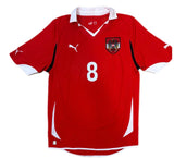 Authentic Alaba #8 Austria 2010-12 Home Football