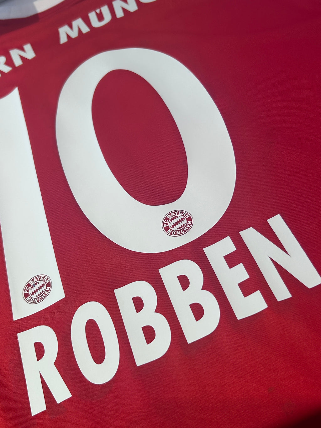 Maillot de foot domicile authentique Robben #10 Bayern Munich 2016-17 manches longues
