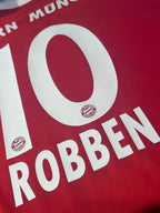 Maillot de foot domicile authentique Robben #10 Bayern Munich 2016-17 manches longues