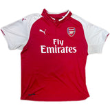 Authentic S.Cazorla #19 Arsenal 2017-18 Home Football