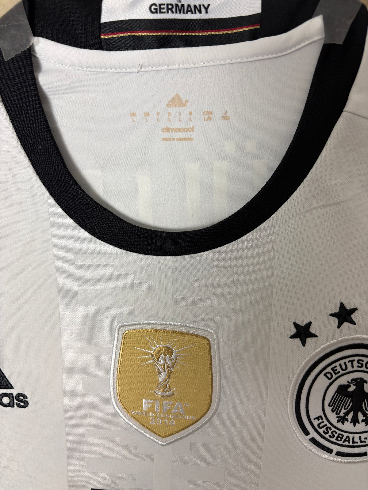 Authentic #13 Müller Germany 2016-17 Home Football