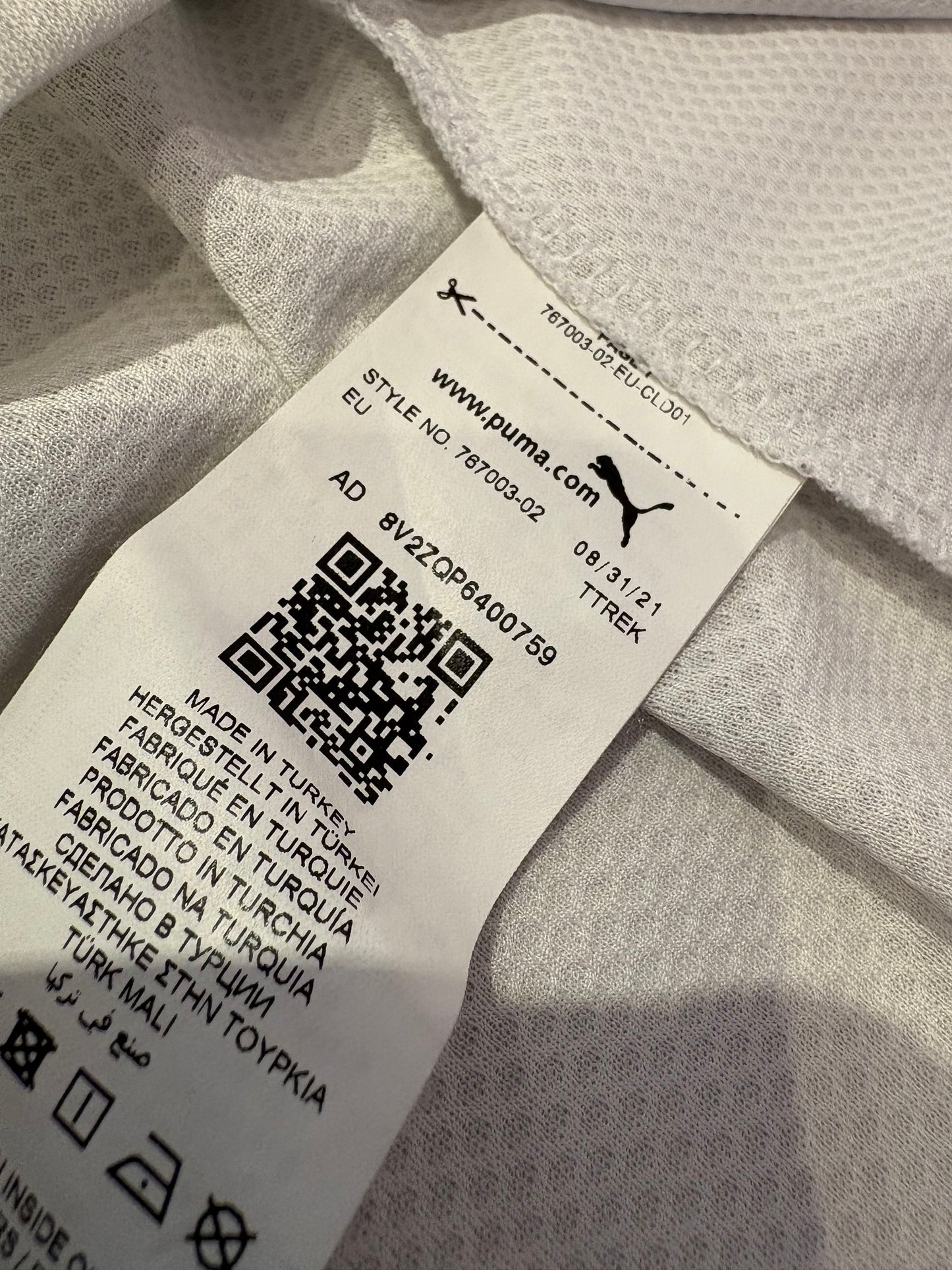 Vintage #10 Özil Puma Fenerbahçe SK 2021/22 away football jersey