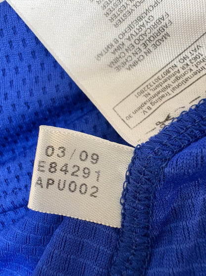 Vintage #11 Drogba Adidas Chelsea F.C. 2009/10 home football shirt