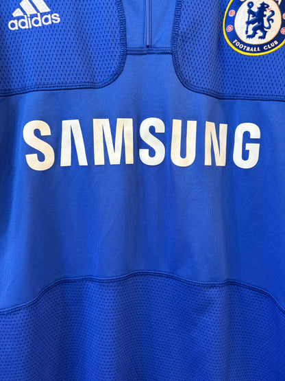 Vintage #11 Drogba Adidas Chelsea F.C. 2009/10 home football shirt