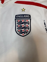 Authentic #10 Owen 2007-09 England Home Football