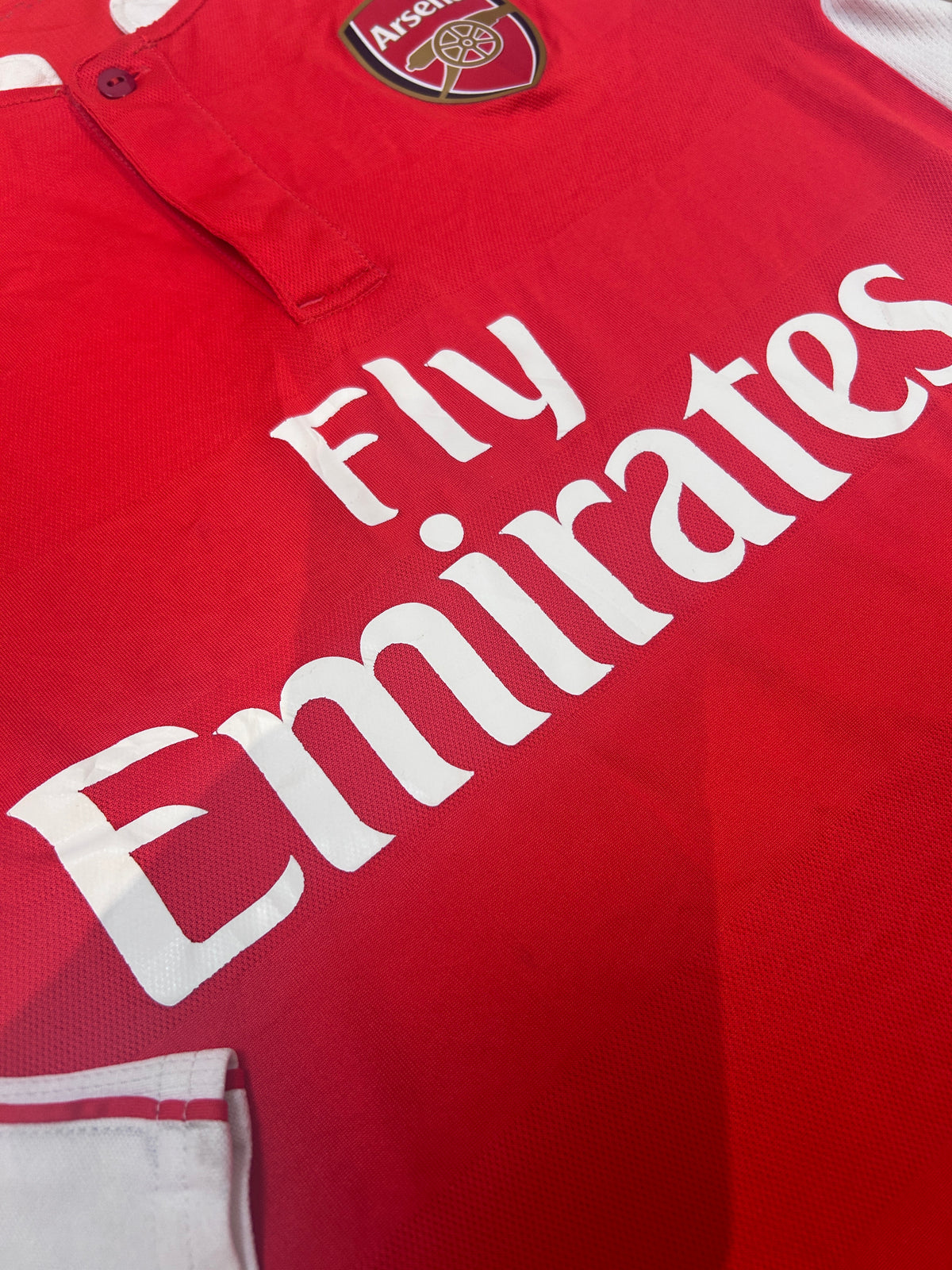Authentic Ozil #11 Arsenal 2015-16 Home Football
