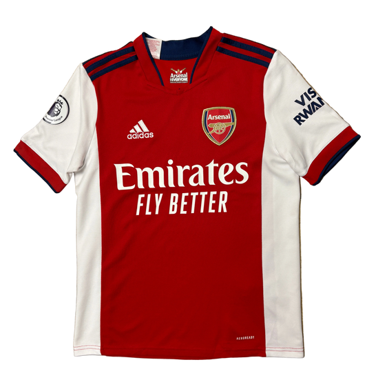 Authentic #7 Saka Arsenal 2021/22 Home football