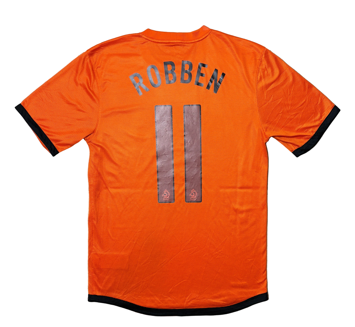 Authentic #11 Robben Netherlands 2012-13 Home Football