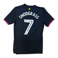 Maillot de football extérieur authentique Snodgrass #7 Aston Villa 2017-18