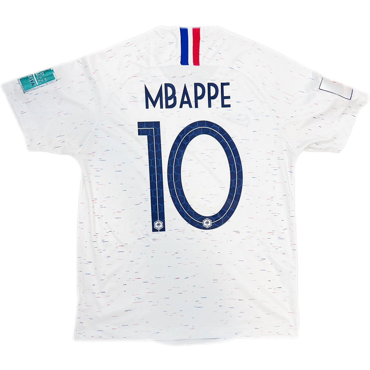 Authentic Mbappe #10 France 2018 Away Football