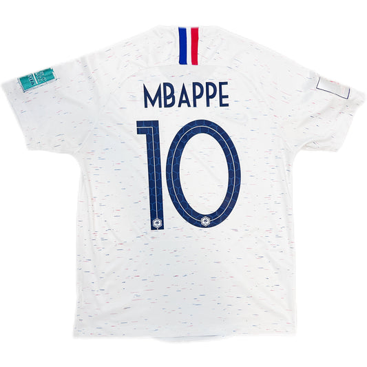 Authentic Mbappe #10 France 2018 Away Football