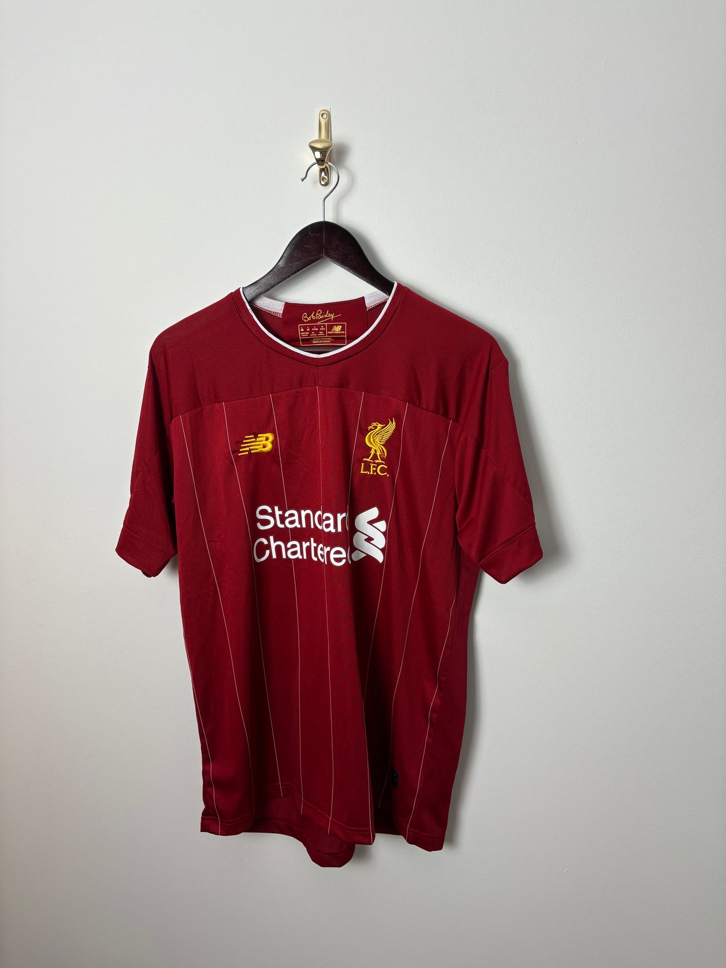 Vintage #4 Virgil Liverpool FC Adult Home Jersey 19/20