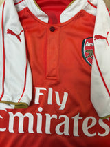 Authentic Walcott #14 Arsenal 2015-16 Home Football