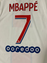 Authentic #7 Mbappe Paris Saint-Germain 2020-21 away Football BNWT