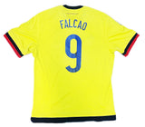 Authentic Falcao #9 Columbia 2015-16 Home Football