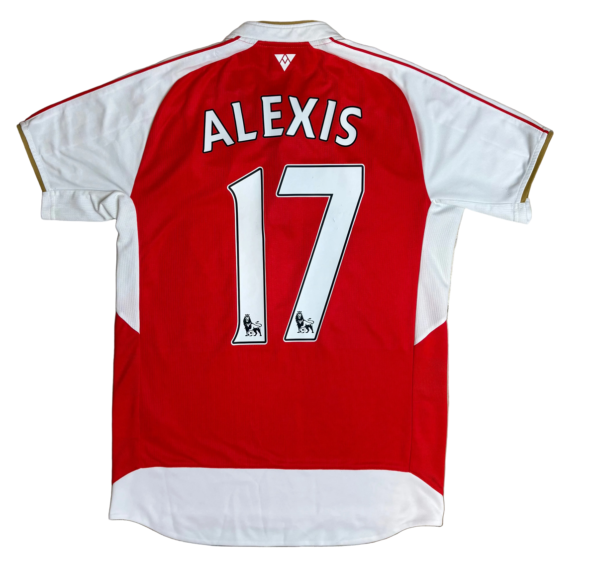 Authentic Alexis #17 Arsenal 2015-2016 Home Football