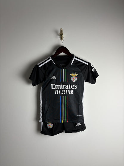 Retro Benfica 2023/24 Away Football Kit Jersey + Shorts For Kids