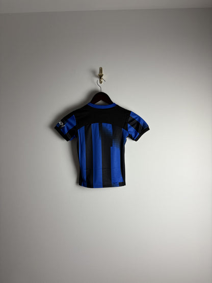 Retro Inter Milan 2023/24 Home Football Kit + Shorts For Kids