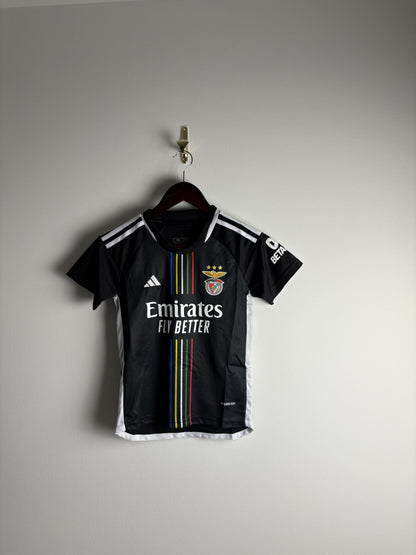 Retro Benfica 2023/24 Away Football Kit Jersey + Shorts For Kids