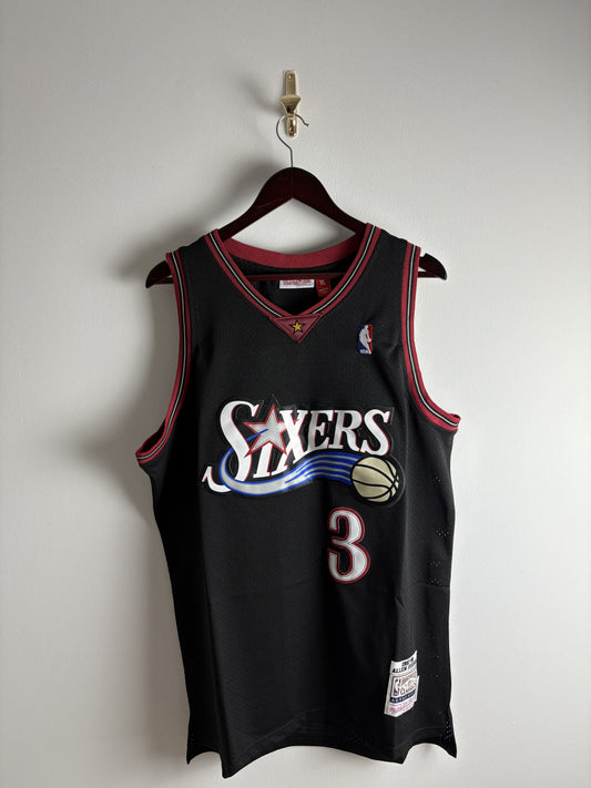 Vintage #3 Allen Iverson NBA Jersey Philadelphia 76ers 1997-98