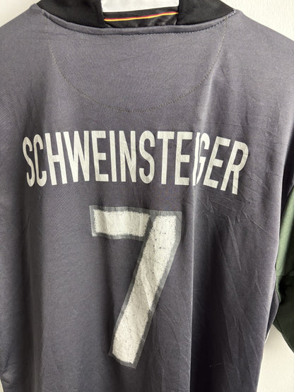 Vintage #7 Schweinsteiger Germany 2010/11 Away Football Jersey