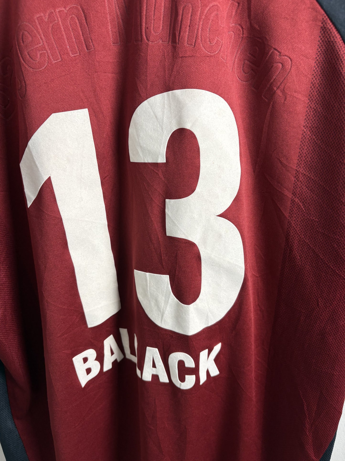 Vintage Michael Ballack Bayern Munich Jersey 2003 - 2004 Football Jersey